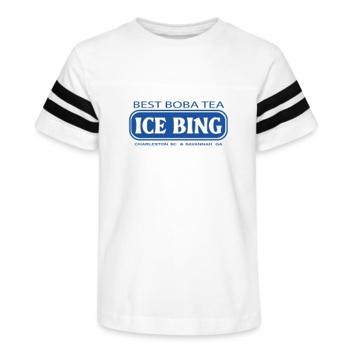 ICE BING LOGO 2 - Kid's Vintage Sports T-Shirt