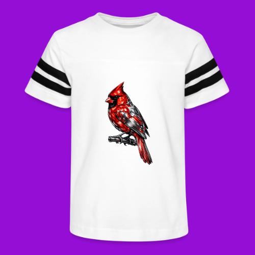 Silver Cardinal - Kid's Football Tee