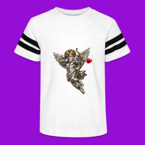 Metallic Cupid - Kid's Football Tee