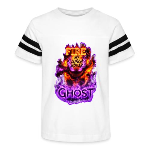 The Fire Ghost 26 - Kid's Football Tee