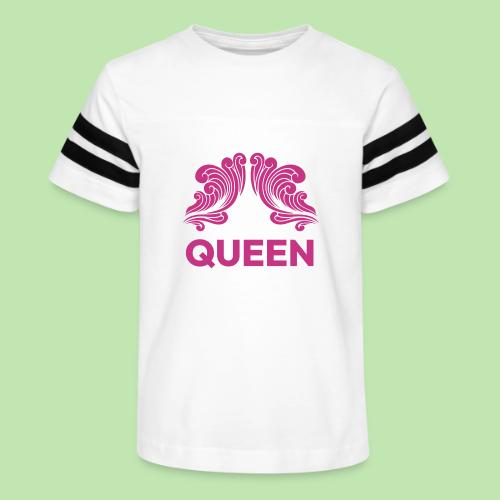 Queenlisse™ Signature Crown T-Shirt – Elegant - Kid's Football Tee