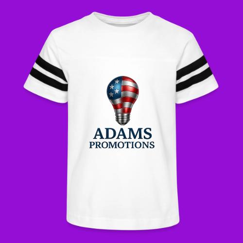 Adams promotions American flag metallic light bulb - Kid's Football Tee