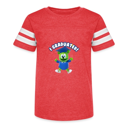 I Graduated! Gummibar (The Gummy Bear) - Kid's Vintage Sports T-Shirt