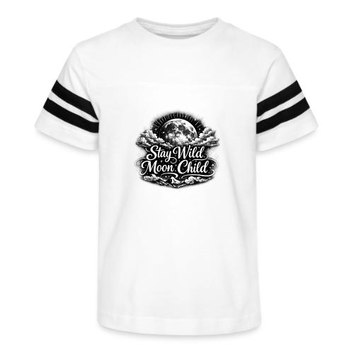 Stay Wild Moon Child - Kid's Football Tee