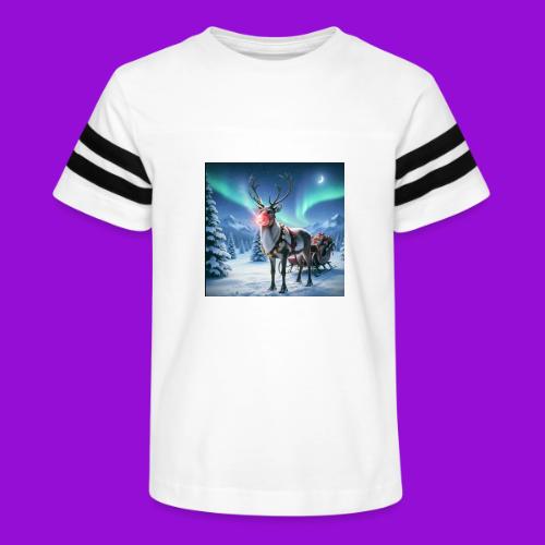 Rudolph the red nosed reindeer - Kid's Football Tee