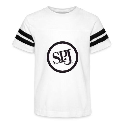 SPJ Black Logo - Kid's Football Tee