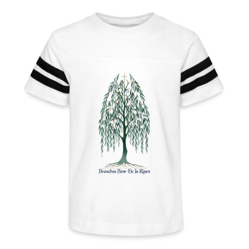 Easter Branches Bow Willow T Shirt, Easter Gift - Kid's Football Tee