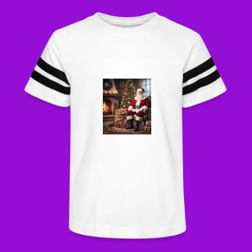 Santa Claus - Kid's Football Tee