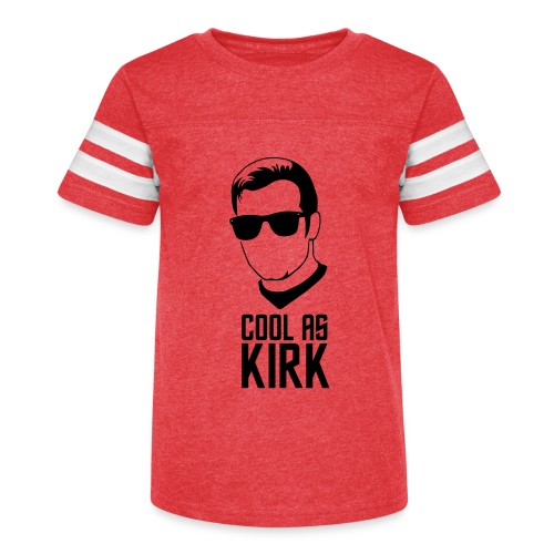 Cool As Kirk - Kid's Football Tee