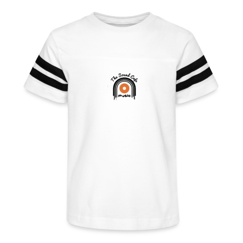The Sound Cafe With Logo - Kid's Football Tee