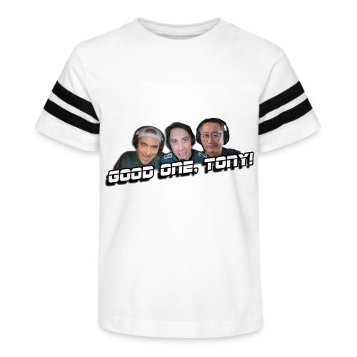 GOOD ONE, TONY! (with Fusco Show back) - Kid's Football Tee