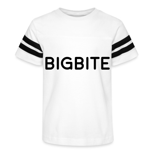 BIGBITE logo red (USE) - Kid's Vintage Sports T-Shirt