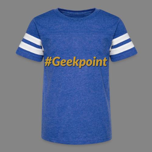 #Geekpoint - Kid's Football Tee