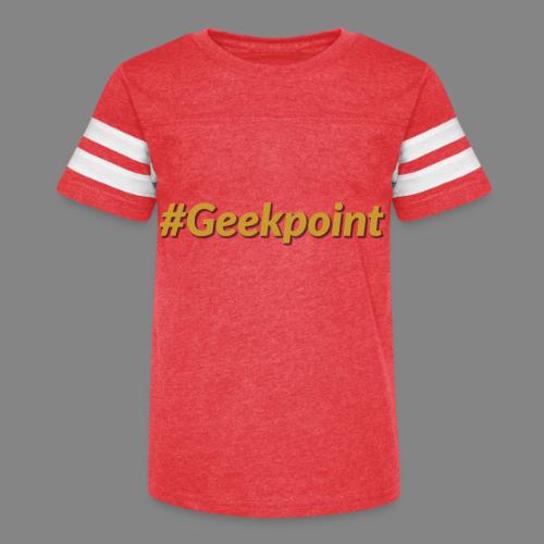 #Geekpoint - Kid's Football Tee