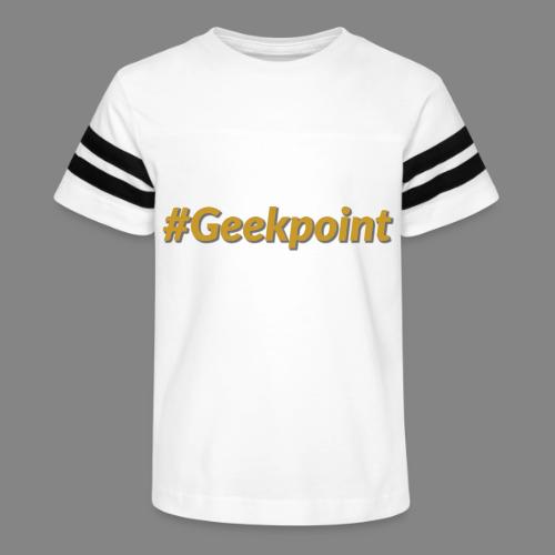 #Geekpoint - Kid's Football Tee