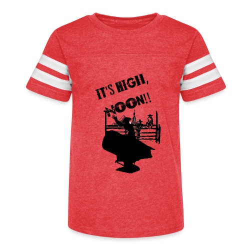 It's High, Noon! - Kid's Vintage Sports T-Shirt