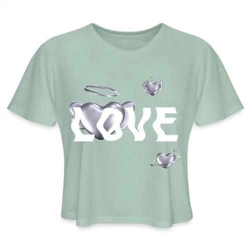 LOVE - Women's Cropped T-Shirt