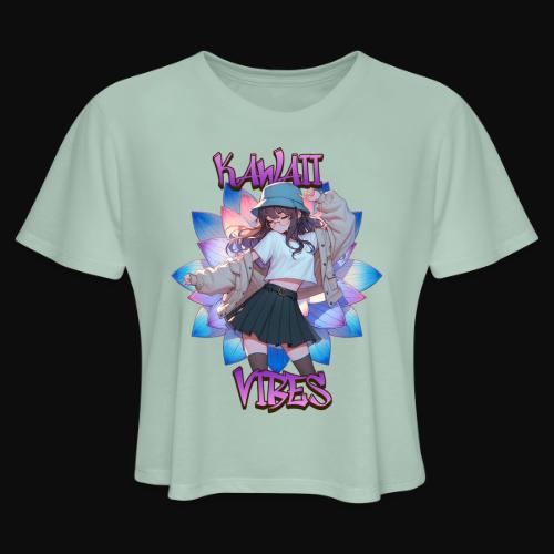 Kawaii Vibes - Women's Cropped T-Shirt