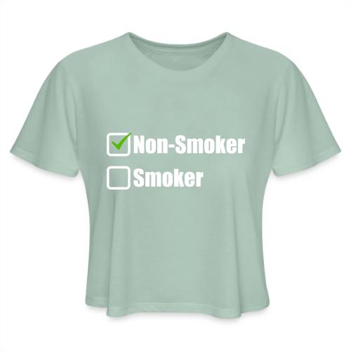 Non-smoker - Women's Cropped T-Shirt