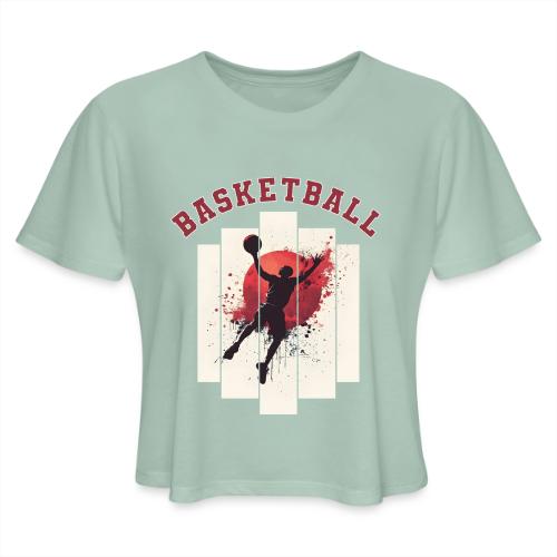Basketball Energy - Women's Cropped T-Shirt
