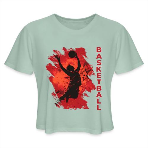 Basketball Soul - Women's Cropped T-Shirt
