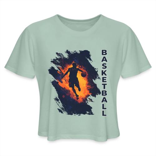 Basketball Focus - Women's Cropped T-Shirt