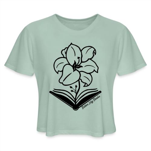 Bitter Lily Books - Women's Cropped T-Shirt