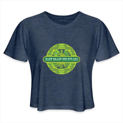ECC logo - Women's Cropped T-Shirt