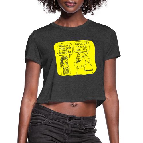 CRISIS - Women's Cropped T-Shirt