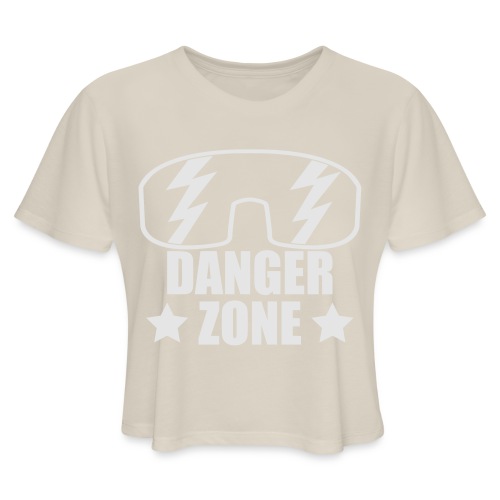 dangerzone_forblack - Women's Cropped T-Shirt