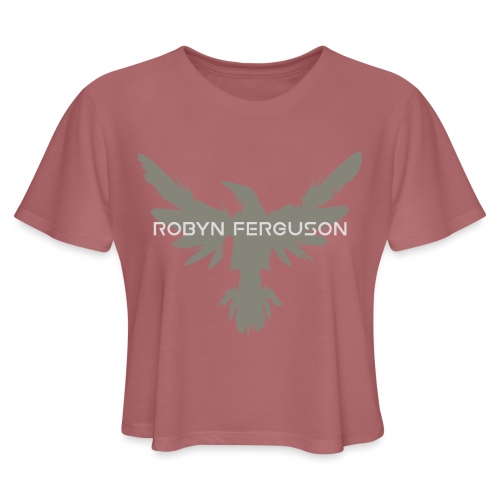 The Raven- Robyn Ferguson - Women's Cropped T-Shirt