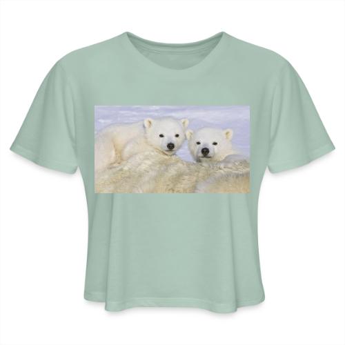 polarbears - Women's Cropped T-Shirt