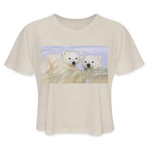 polarbears - Women's Cropped T-Shirt