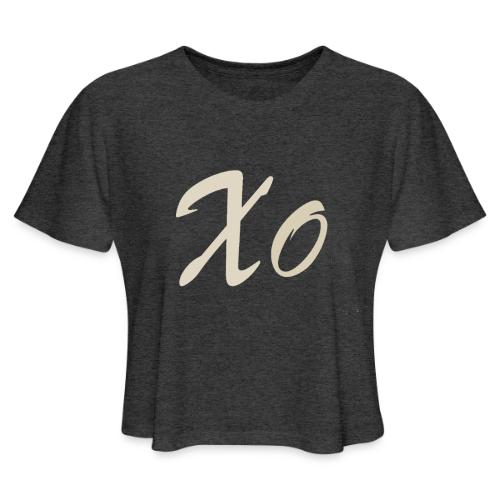 Gold Logo - Women's Cropped T-Shirt
