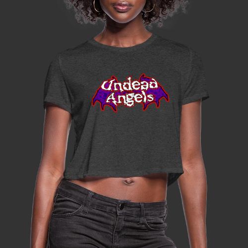 Undead Angels Logo - Women's Cropped T-Shirt
