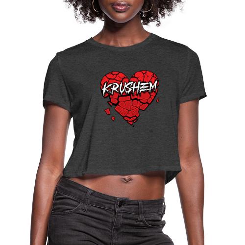 KRUSHEM - Women's Cropped T-Shirt