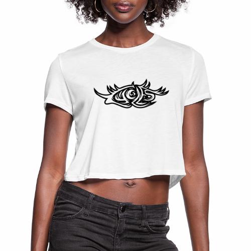 Cycles Heavy Metal Logo - Women's Cropped T-Shirt