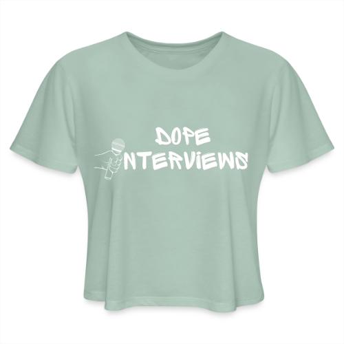 Dope Interviews with Warren Shaw - Women's Cropped T-Shirt