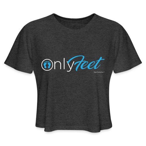 OnlyFeet™ (Parody) - Women's Cropped T-Shirt