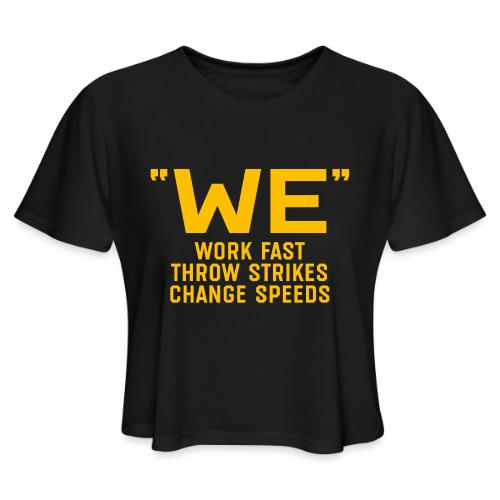 WE 1988 - Women's Cropped T-Shirt