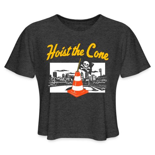 Hoist The Cone - Women's Cropped T-Shirt