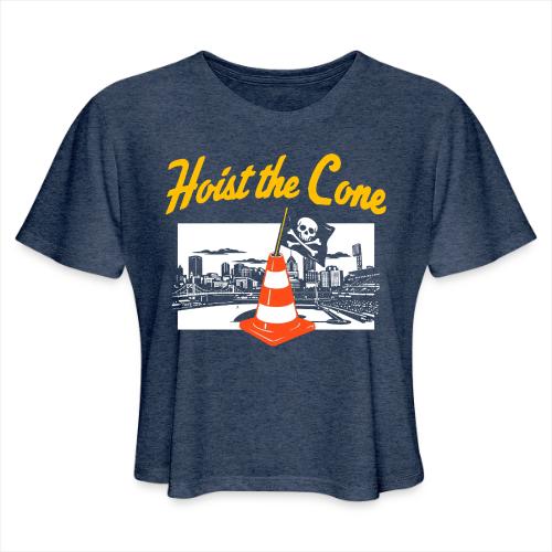 Hoist The Cone - Women's Cropped T-Shirt