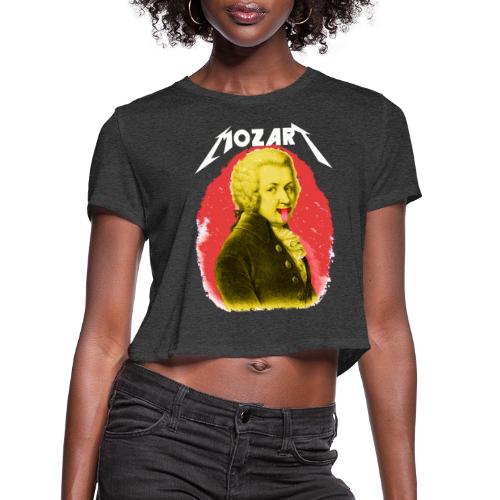 mozart - Women's Cropped T-Shirt