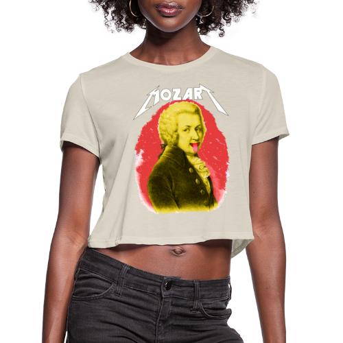 mozart - Women's Cropped T-Shirt