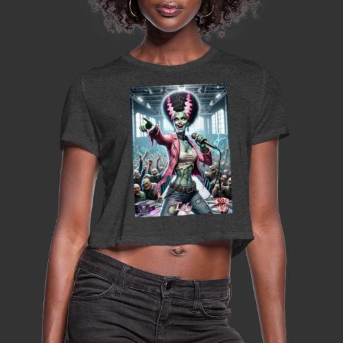 Monster Mosh 2024 Tour Lily Singer #DL-001 - Women's Cropped T-Shirt
