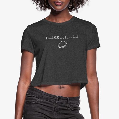 2020 inv - Women's Cropped T-Shirt