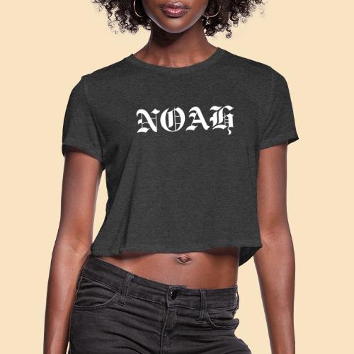 NOAH logo OLD ENG - Women's Cropped T-Shirt