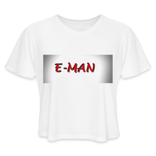 E-MAN - Women's Cropped T-Shirt