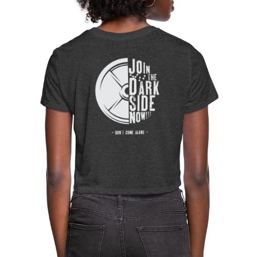 Brooklyn Barbell Darkside - Women's Cropped T-Shirt