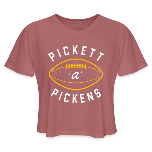 Pickett a Pickens [Spanish] - Women's Cropped T-Shirt
